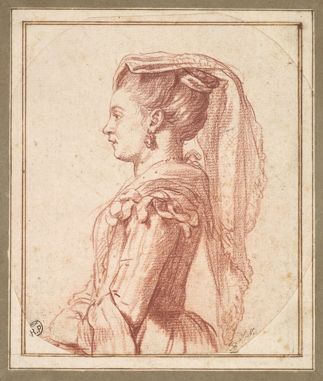 Una joven de Frascati de Jacques Louis David