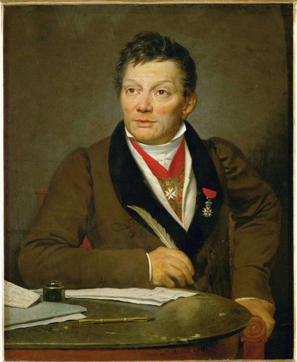 Alexandre Lenoir, fundador del Musee des Monuments Francais ... de Jacques Louis David