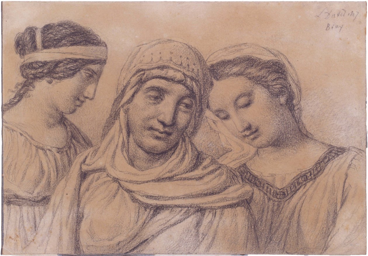 Holandés: Tres mujeres de Jacques Louis David
