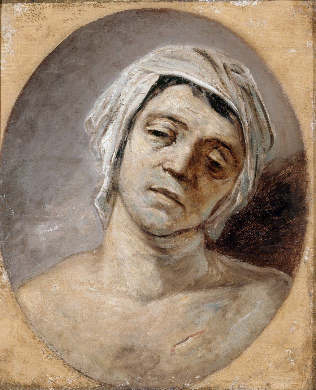 Marat asesinado, ca 1794 de Jacques Louis David