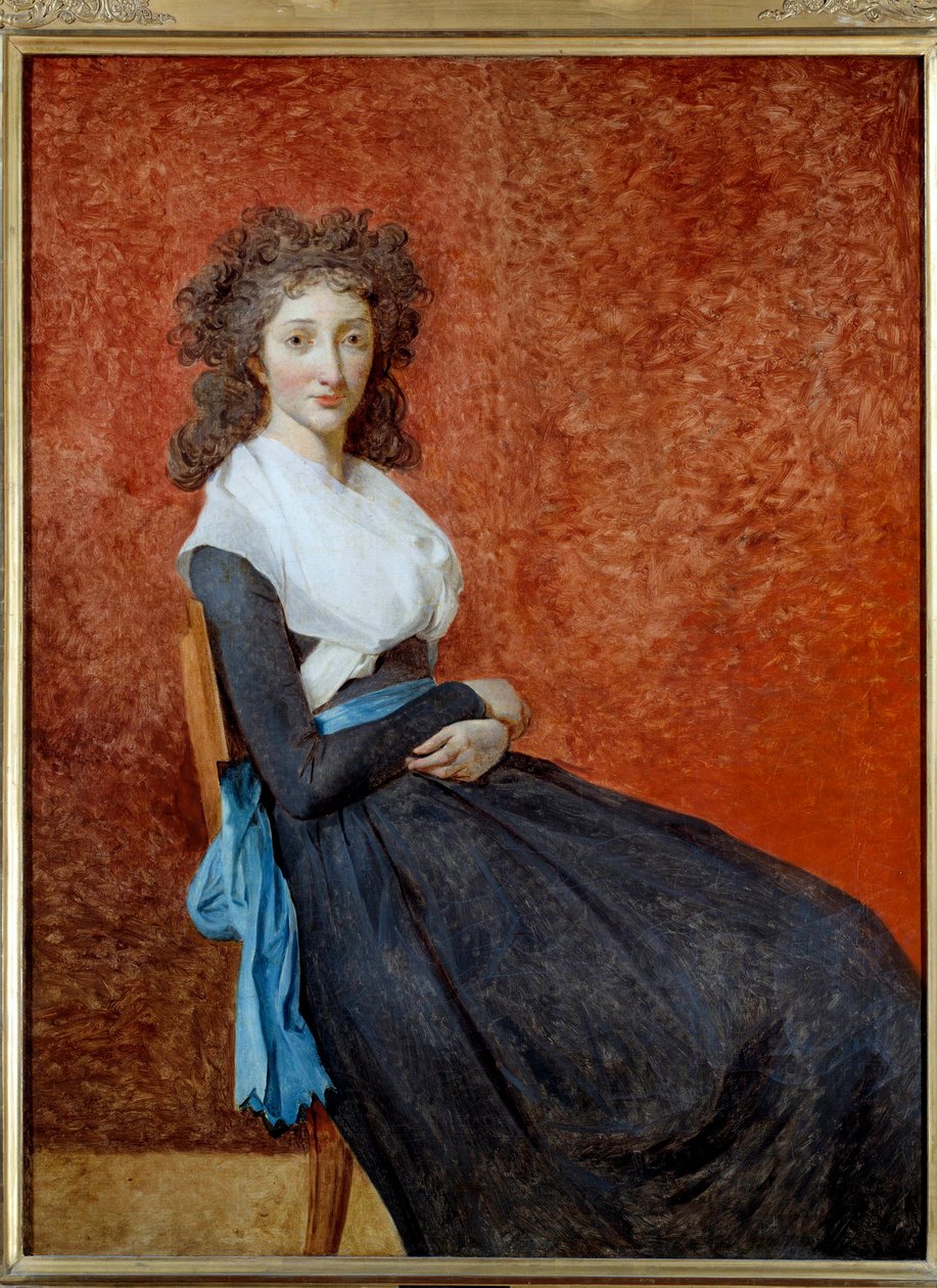 Retrato de Madame Charles Louis Trudaine (1769-1802) de Jacques Louis David