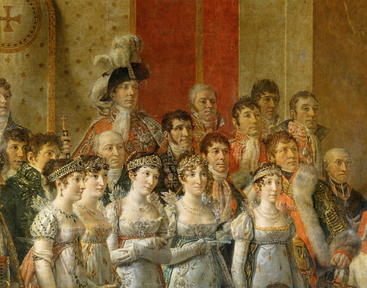 La coronación de Napoleón en Notre-Dame ... de Jacques Louis David