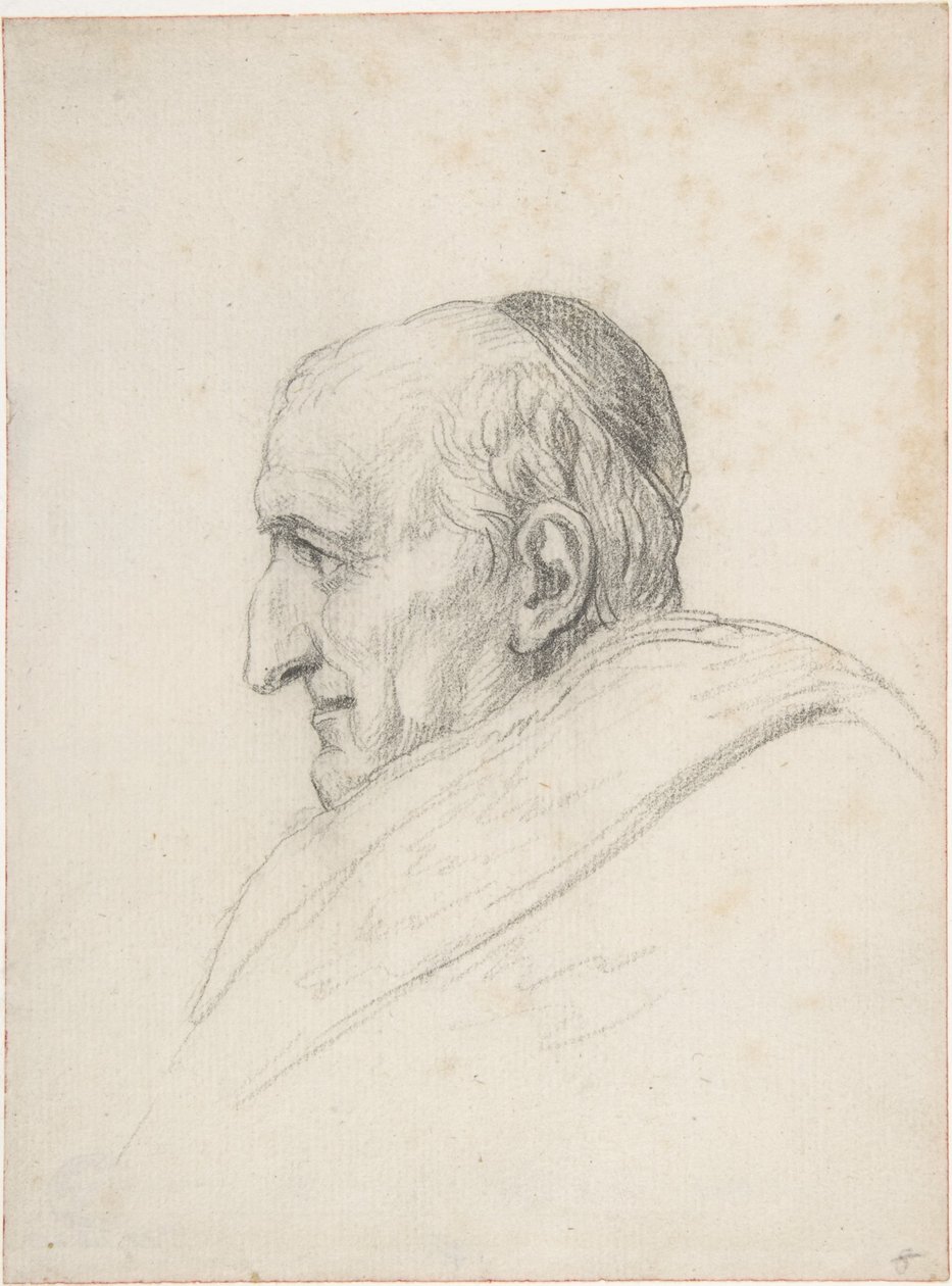 El cardenal Pacca de Jacques Louis David