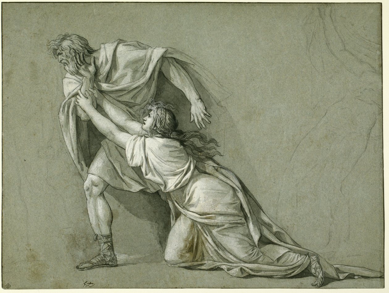 La partida de Marco Atilio Régulo hacia Cartago de Jacques Louis David