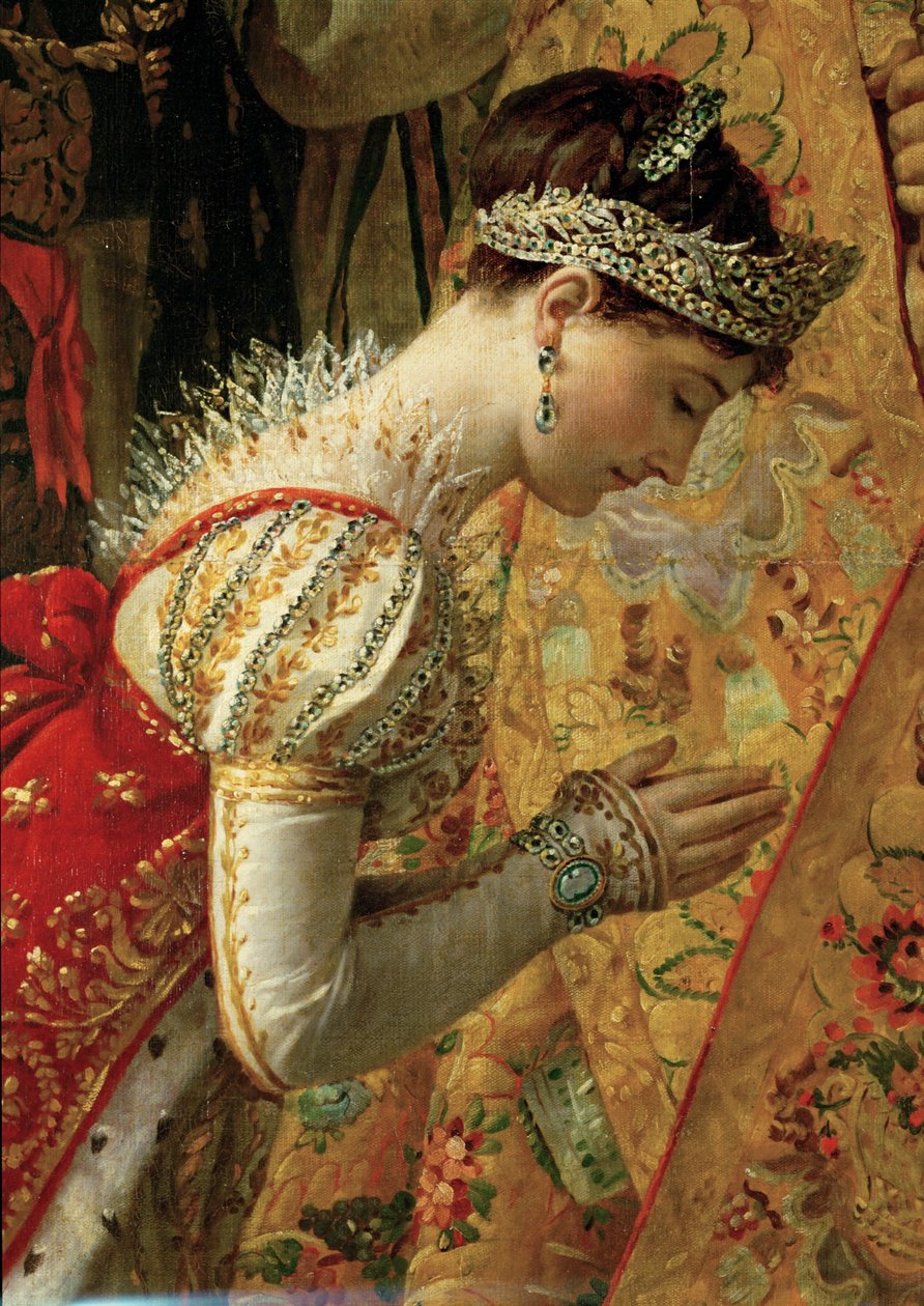 La coronación del emperador Napoleón I Bonaparte ... de Jacques Louis David
