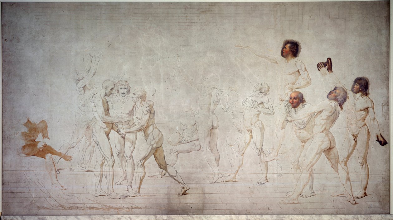 El juramento del juego de la palma (20 de junio) de Jacques Louis David