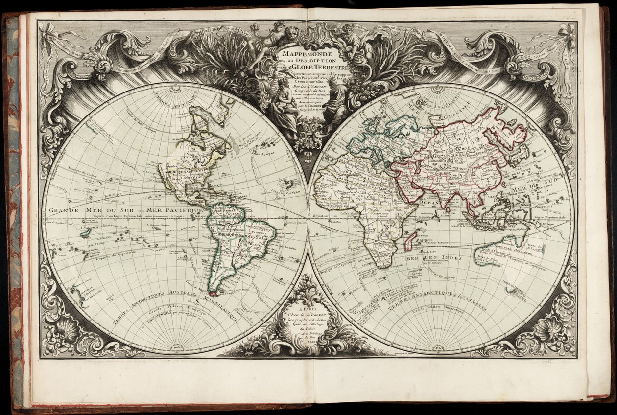 Mapas y planos de América. LOC 2003623376-19 de Jacques Nicolas Bellin