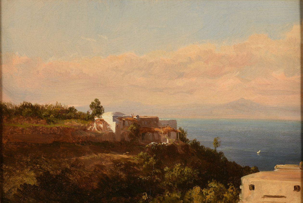 Paisaje italiano de Jacques Raymond Brascassat