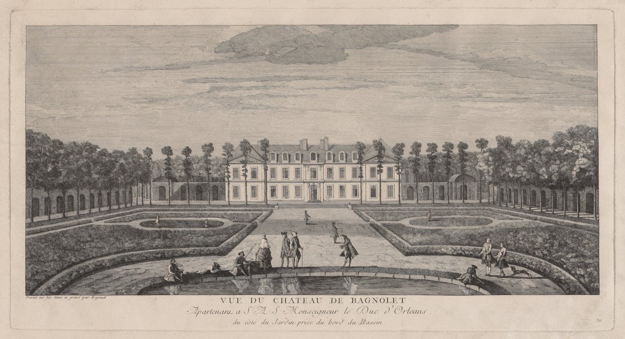 Castillo de Bagnolet de Jacques Rigaud