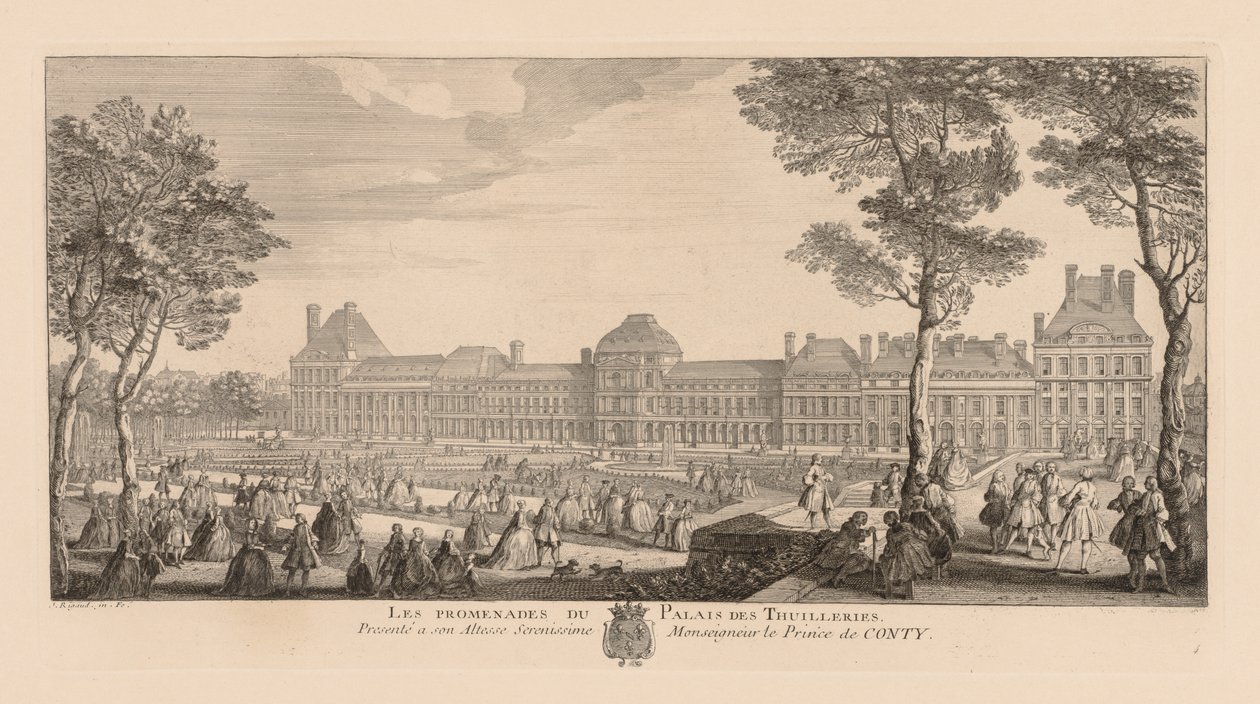 Paseos del Palais des Tuileries de Jacques Rigaud