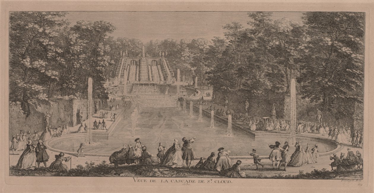Las cascadas de St. Cloud de Jacques Rigaud