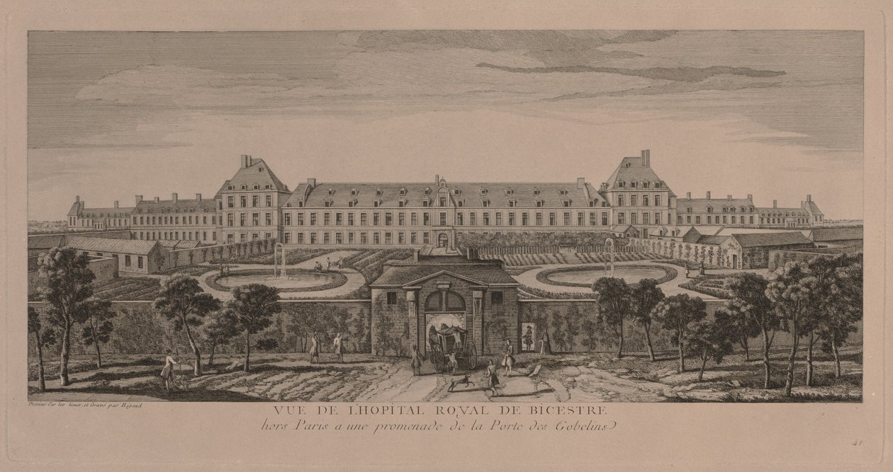 El Hospital Real de Bicestre de Jacques Rigaud