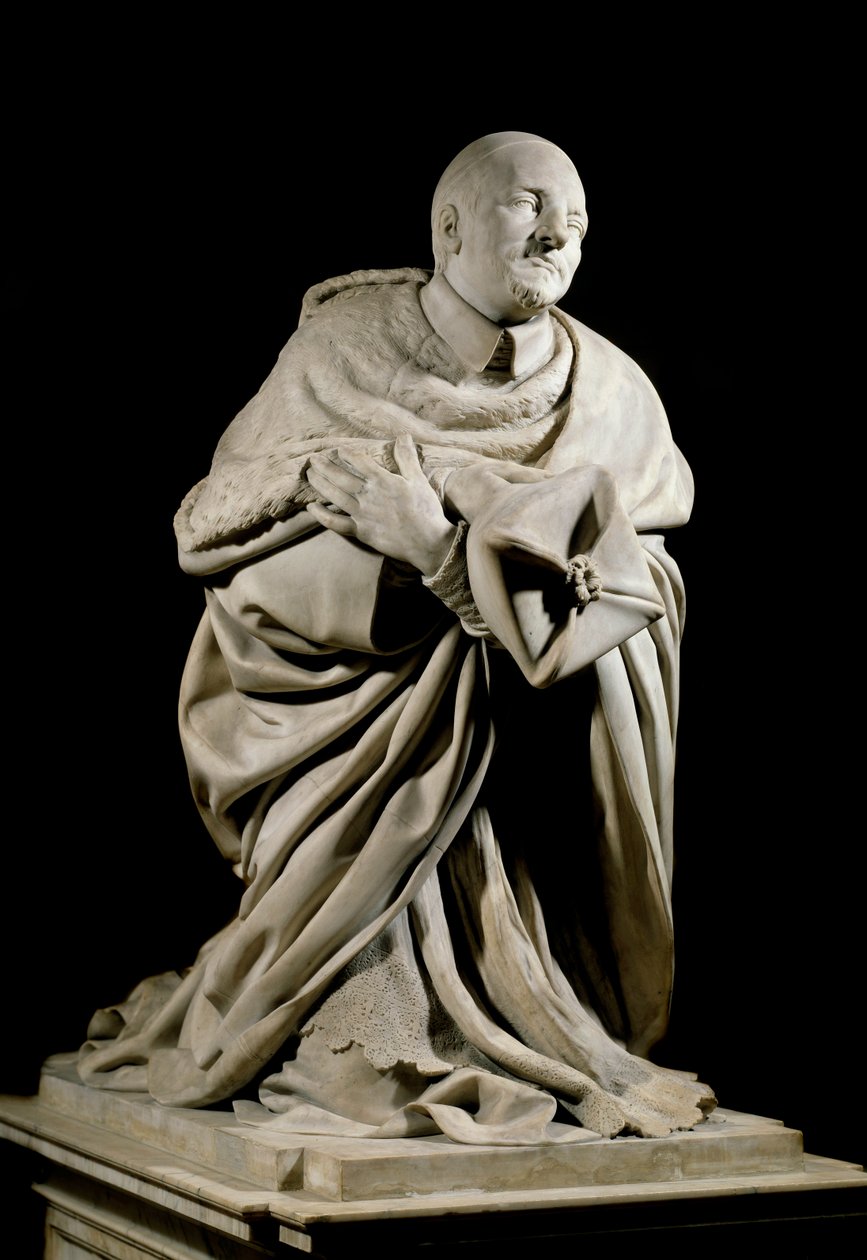 Monumento en homenaje al Cardenal Pierre de Bérulle (1575-1629) fundador de la Congregación Secular del Oratorio de Jacques Sarazin