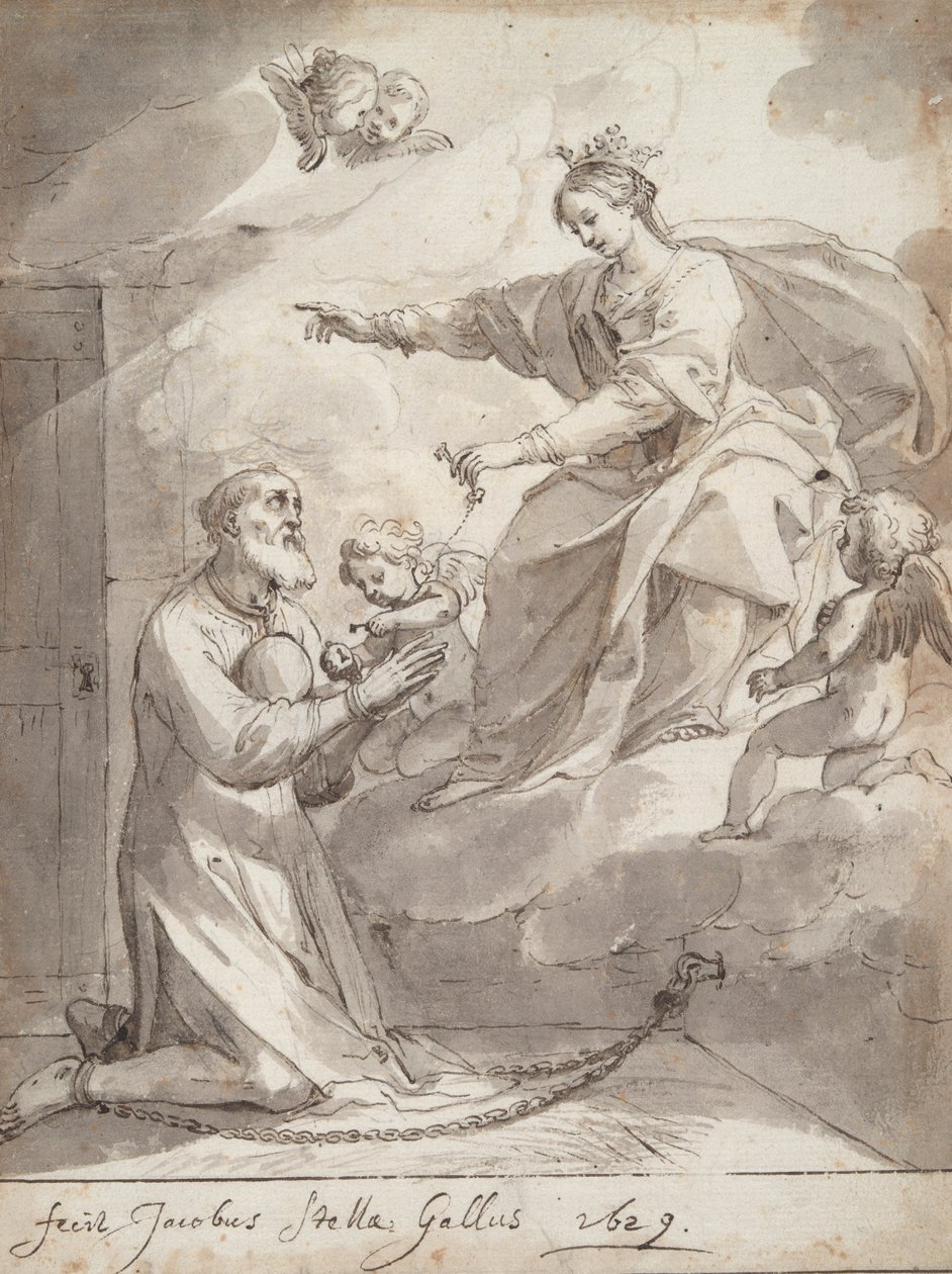 San Felipe en prisión de Jacques Stella