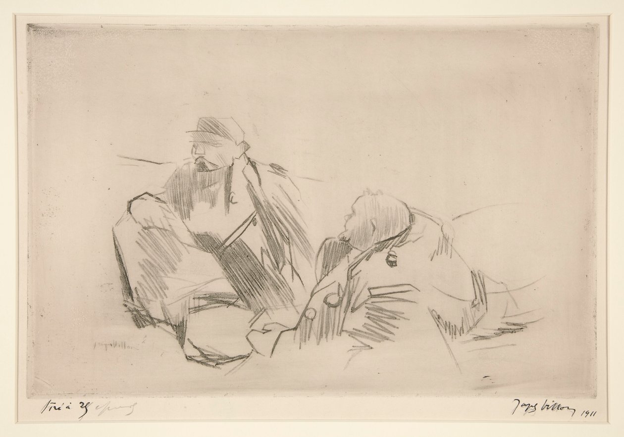 Los territoriales (Los secretarios del consejo local) de Jacques Villon