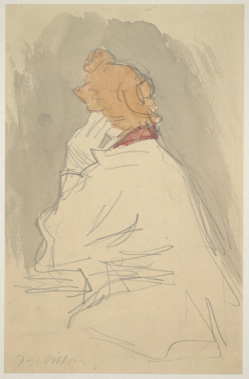 mujer sentada de Jacques Villon