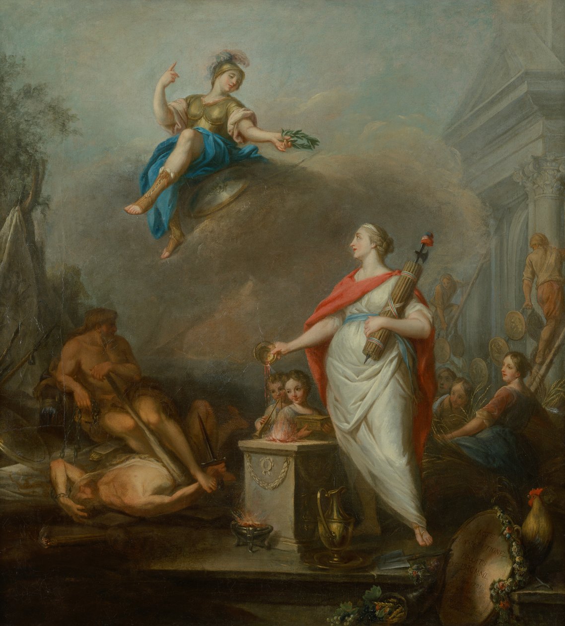 Alegoría de la Revolución de 1789 de Jacques Wilbaut