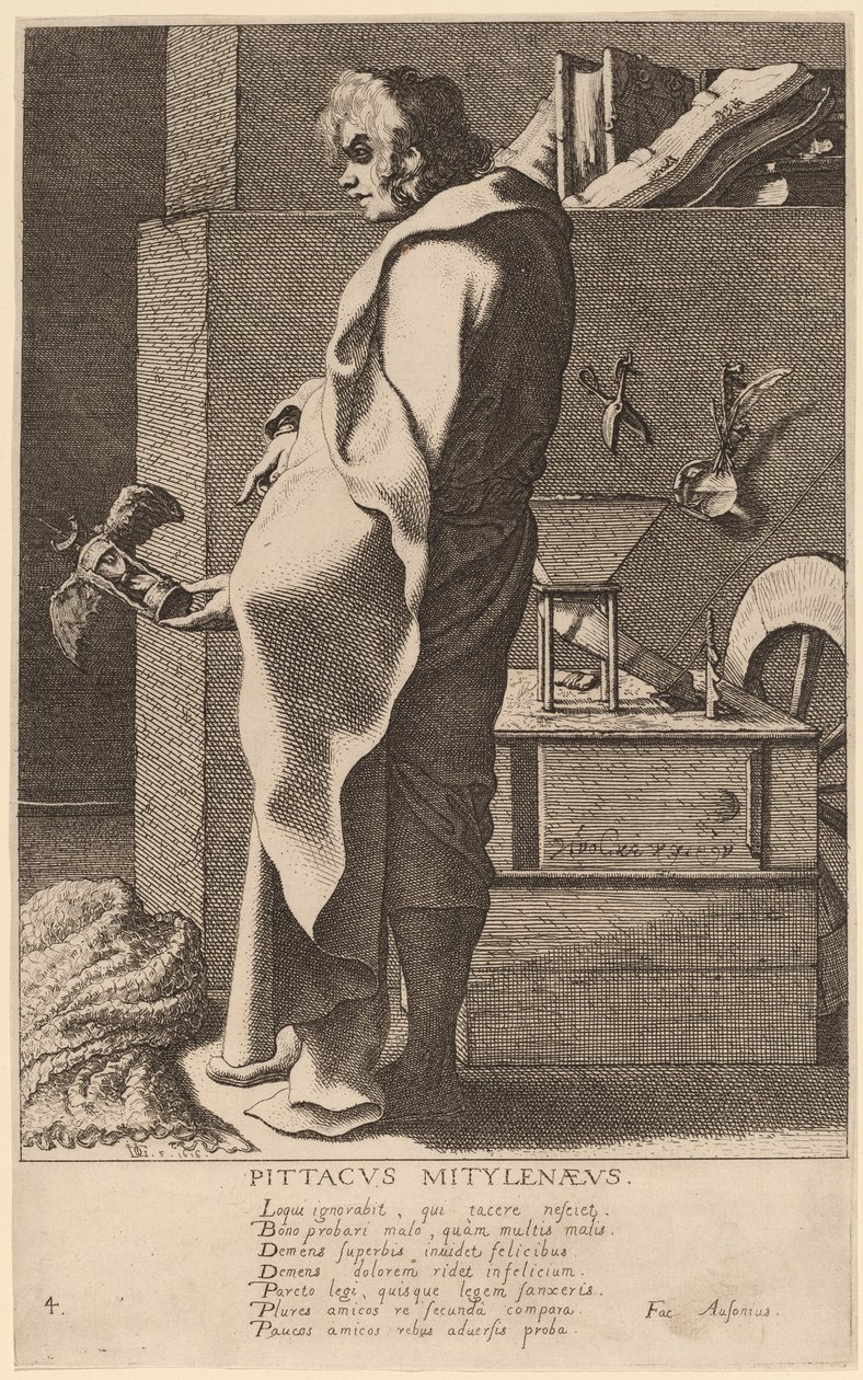 Pítaco de Mitilene de Jacques de Gheyn III