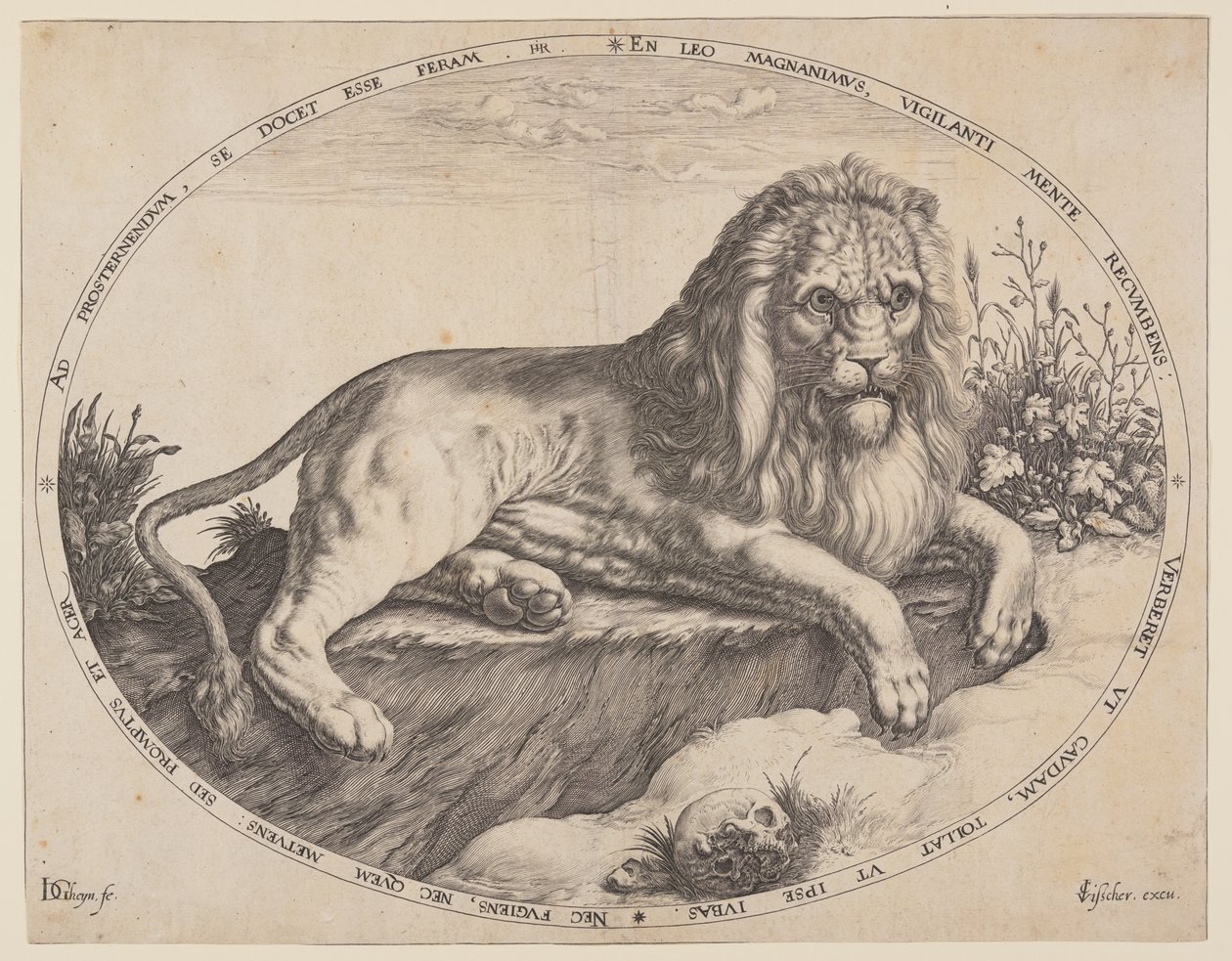 Den Grooten Leeuw (El Gran León). de Jacques de Gheyn II