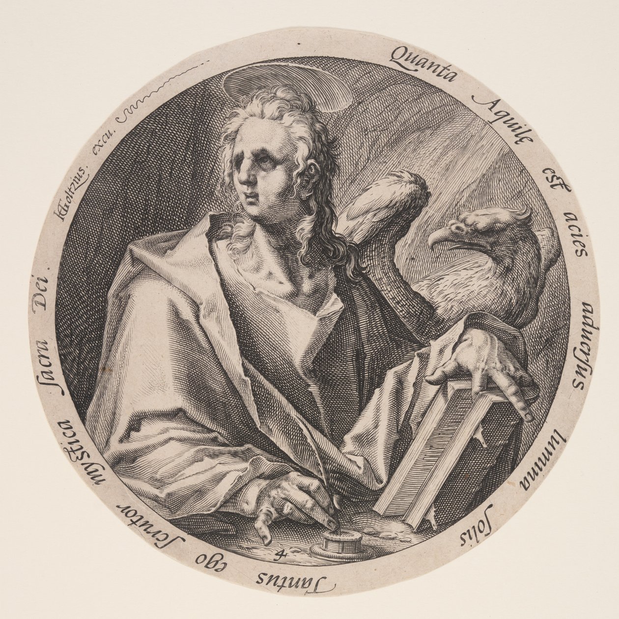 Juan, de Los Evangelistas de Jacques de Gheyn II