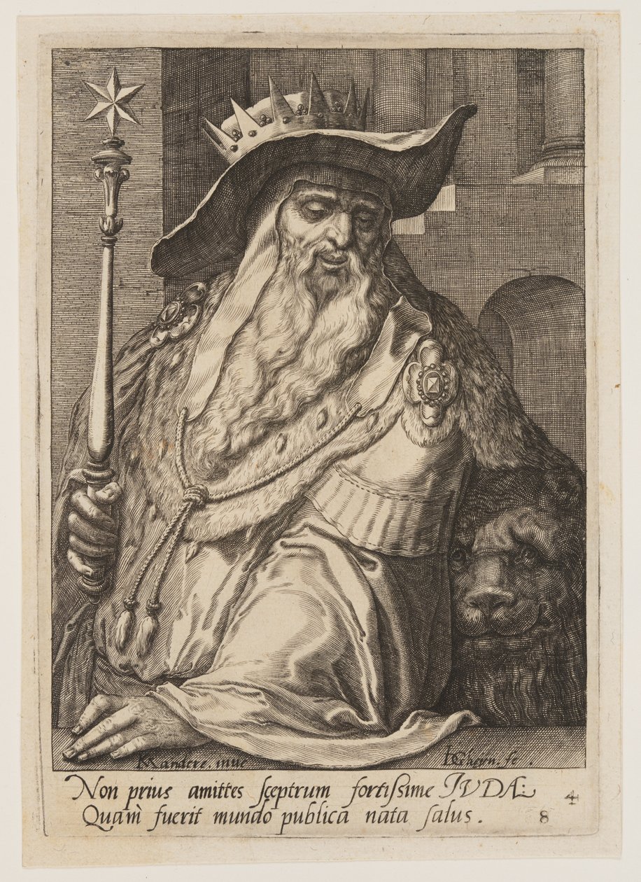 Judá, de Los doce hijos de Jacob de Jacques de Gheyn II