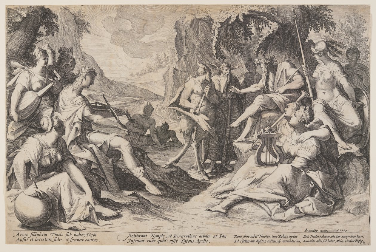 Juicio de Midas de Jacques de Gheyn II