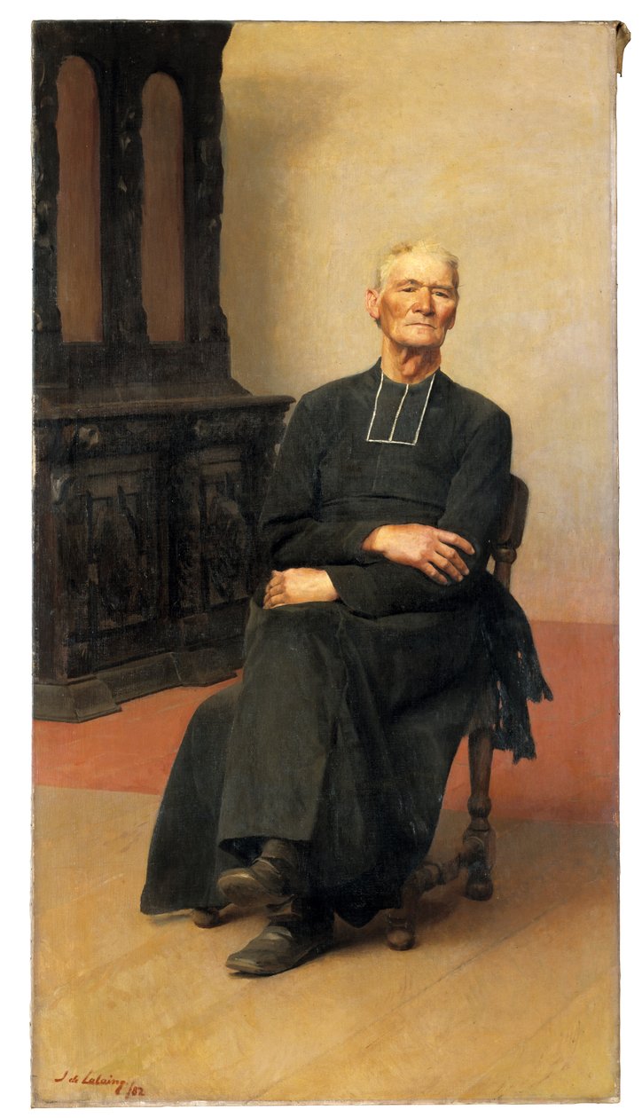 Retrato de un viejo sacerdote de Jacques de Lalaing