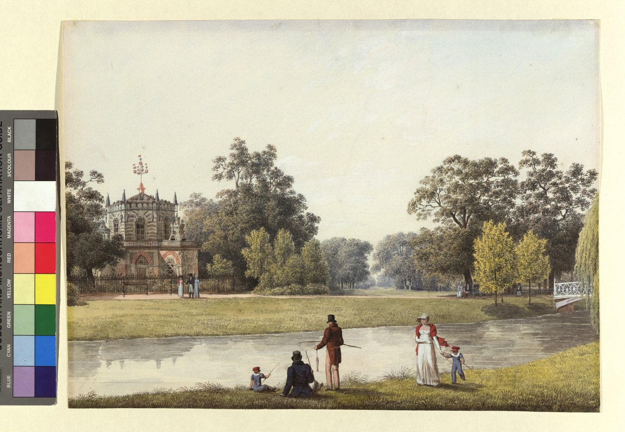 La Casa de la Alegría en Laxenburg de Jakob Alt