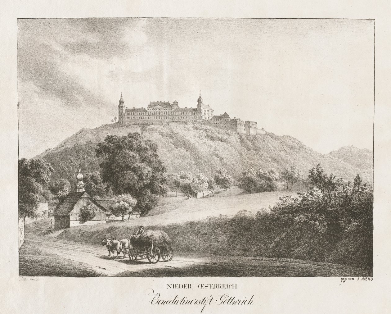 Nieder-oesterreich, Benedictinerstift Gottereich de Jakob Alt