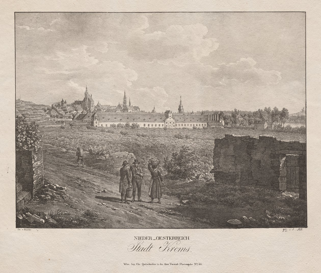 Nieder-oesterreich, Stadt Krems de Jakob Alt