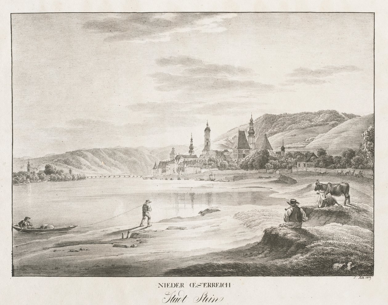 Nieder-Österreich, Stadt Stein de Jakob Alt