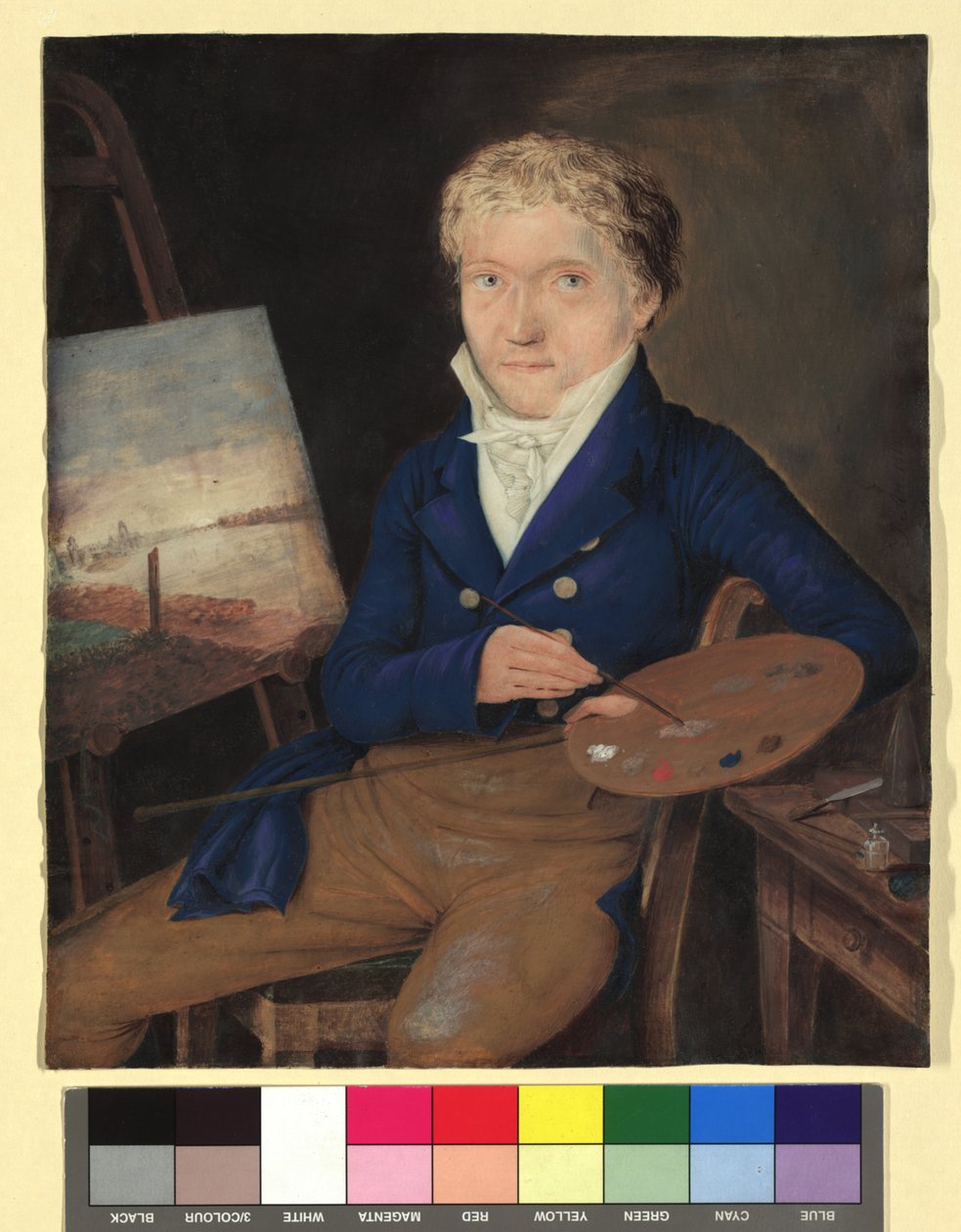 Autorretrato de Jakob Alt de Jakob Alt
