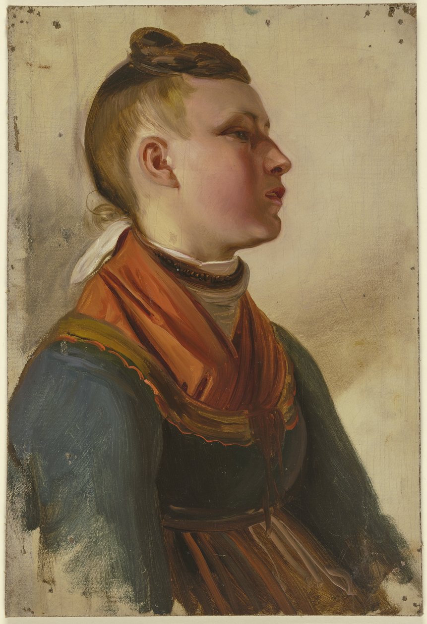 Muchacha campesina de Jakob Becker