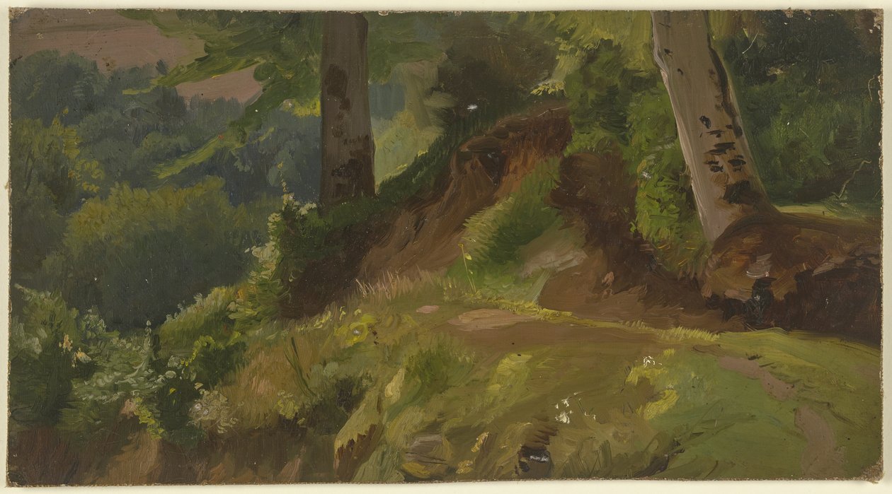 En el interior de un bosque de Jakob Becker