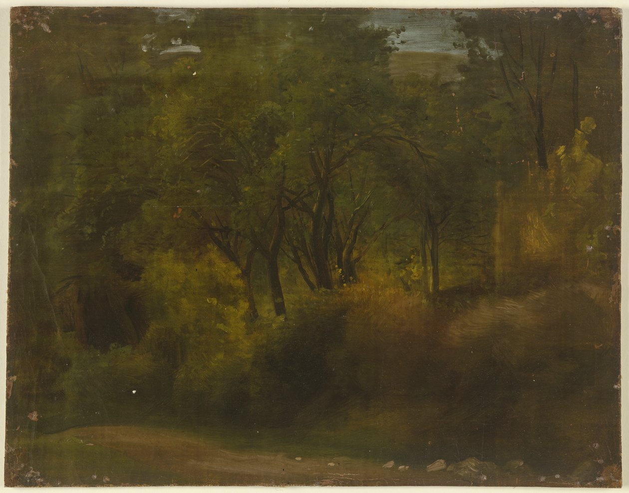 En el interior de un bosque de Jakob Becker
