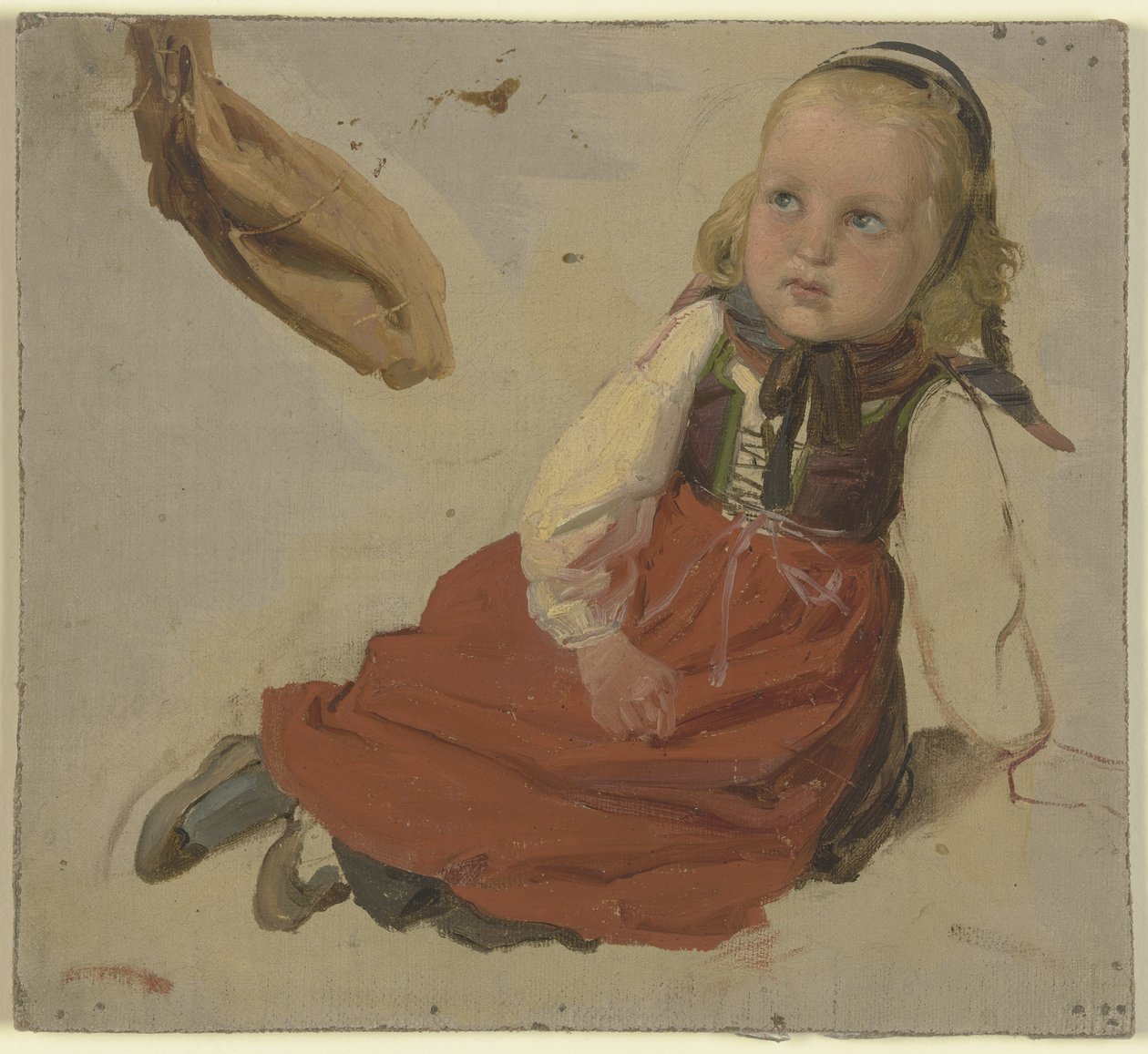 Pequeña granjera de Jakob Becker