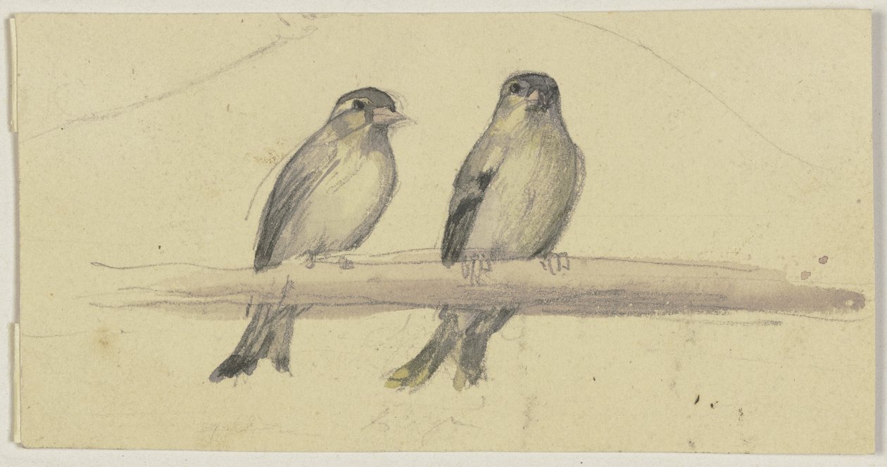 Dos pájaros de un tiro de Jakob Becker