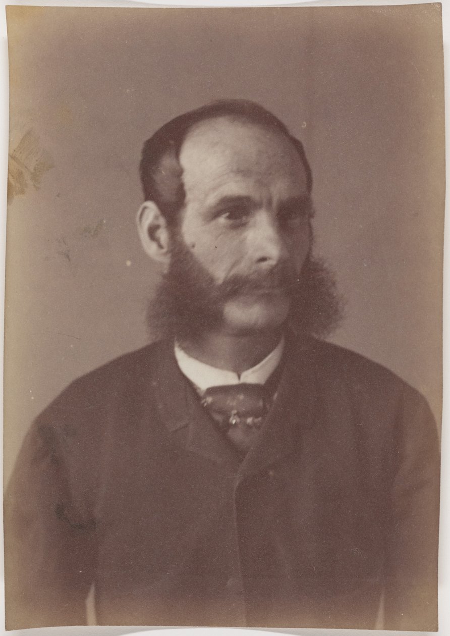 [Retrato de un hombre con patillas] de Jakob Höflinger