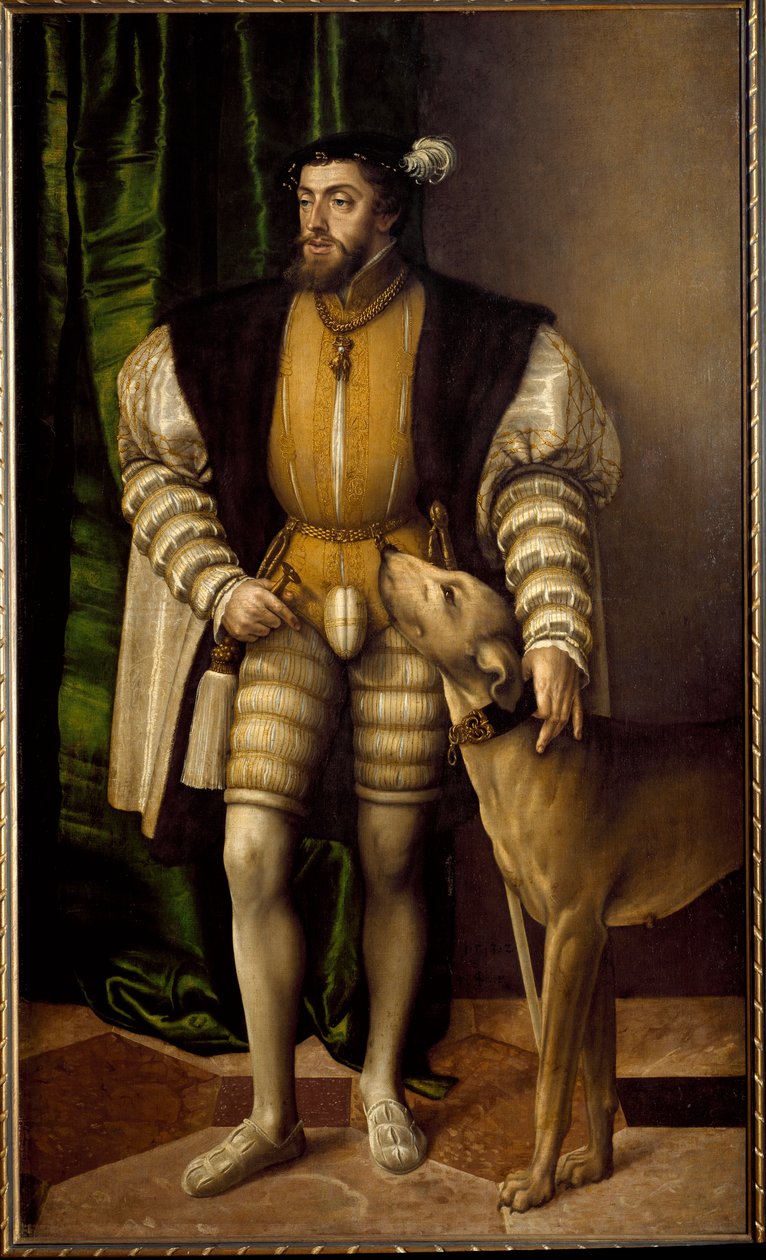 Retrato de Carlos V Emperador de Alemania de Jakob Seisenegger