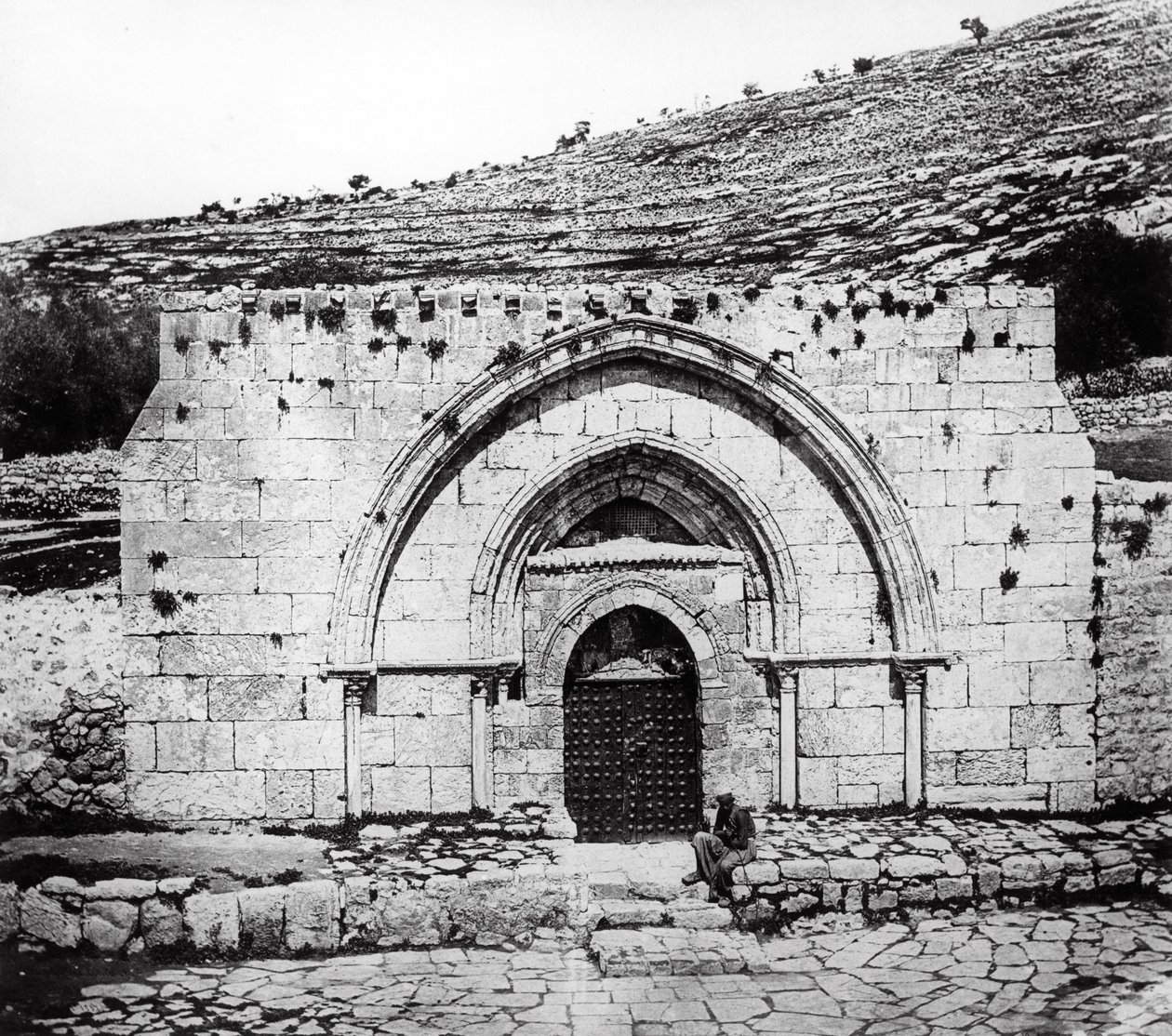 Capilla de la Virgen, 1857 de Felice Beato
