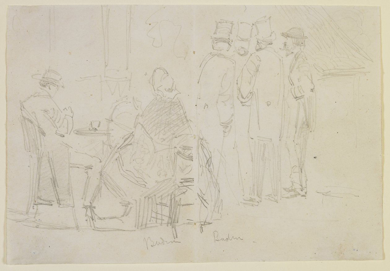 Baden-Baden, 1858 de James Abbott McNeill Whistler