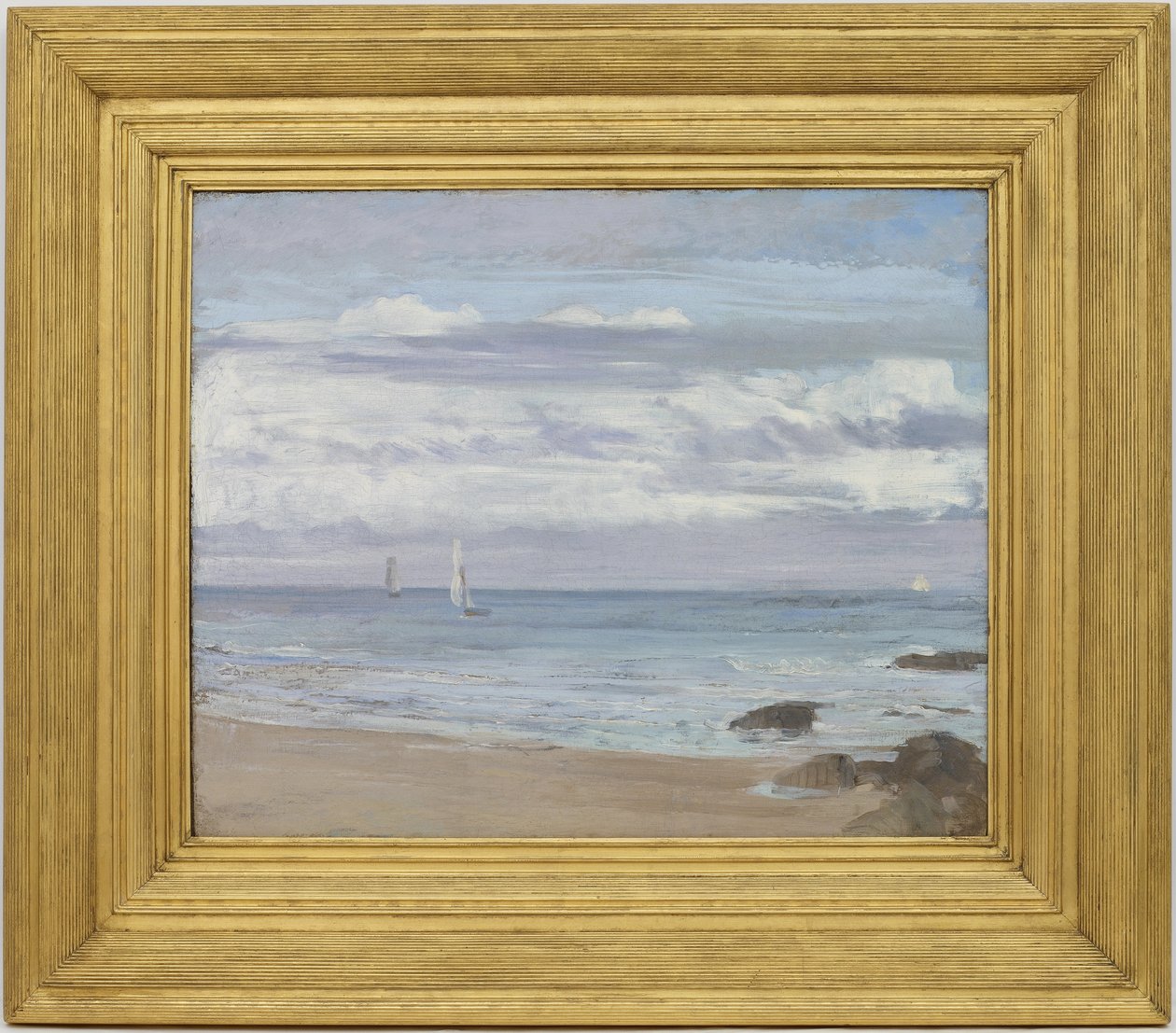 Azul y Plata: Trouville de James Abbott McNeill Whistler
