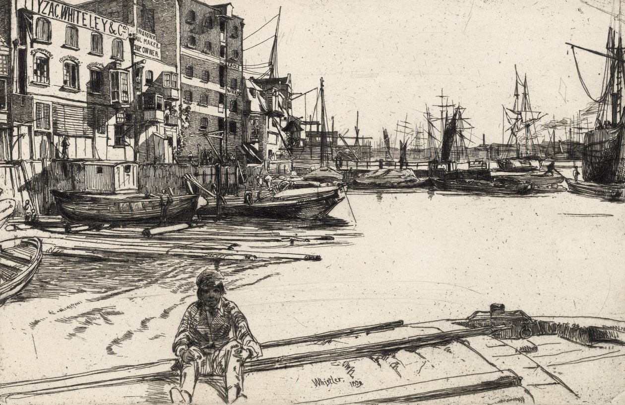 Muelle del águila de James Abbott McNeill Whistler