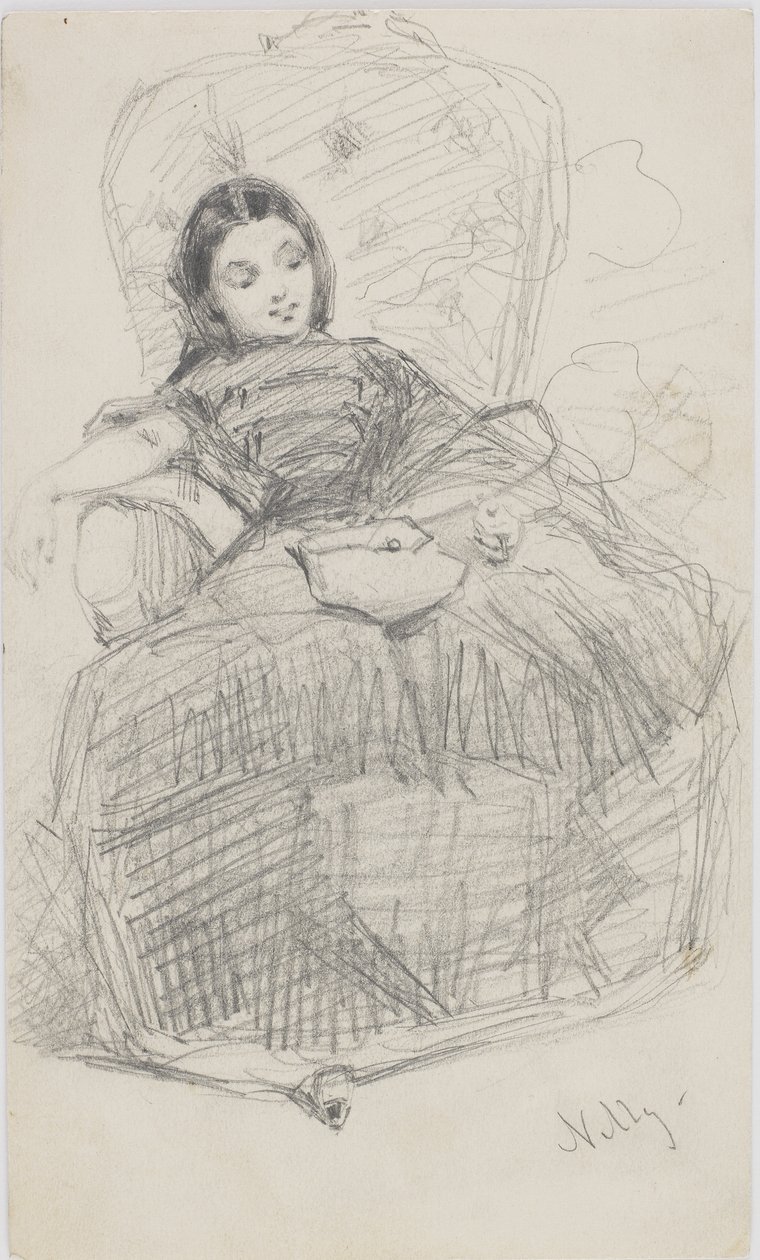 Nelly (Helen Ionides) 1866-69 de James Abbott McNeill Whistler