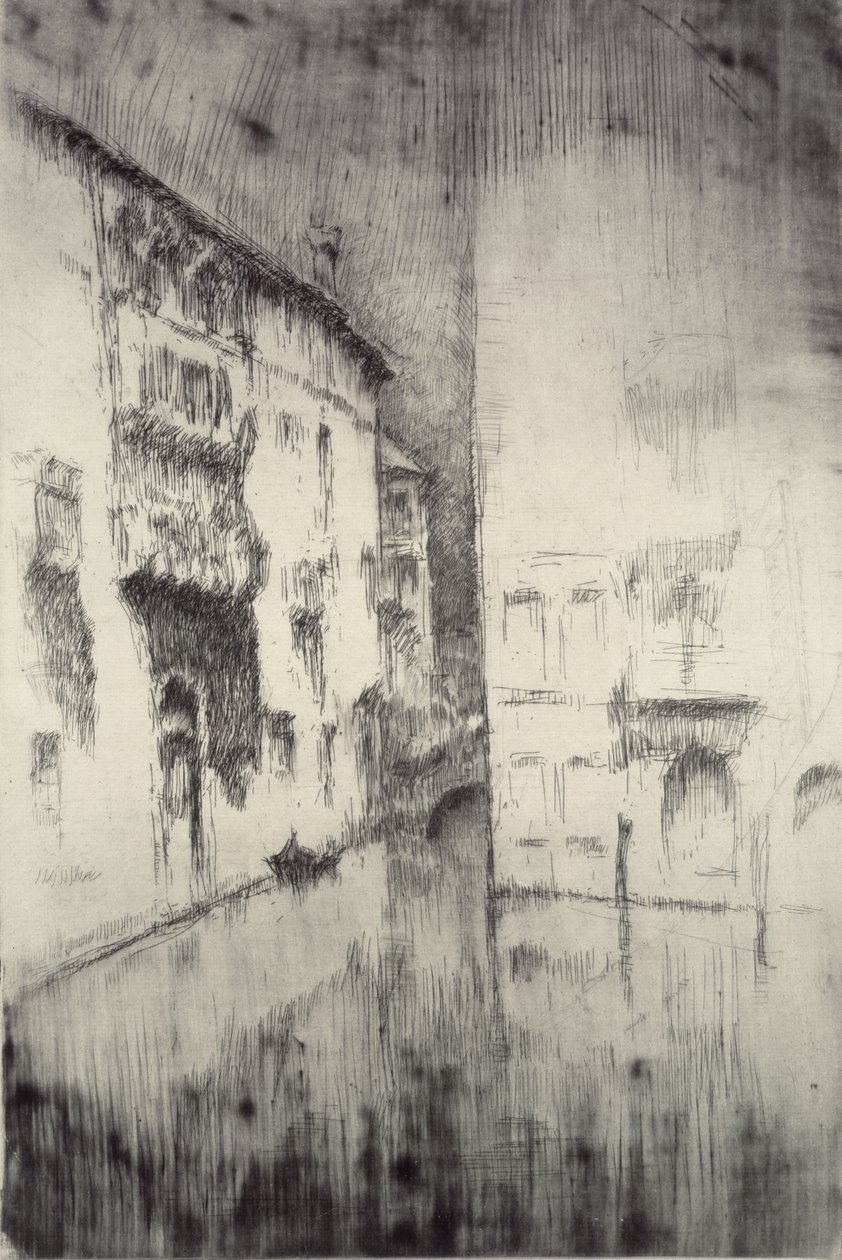 Nocturno: Palacios de James Abbott McNeill Whistler