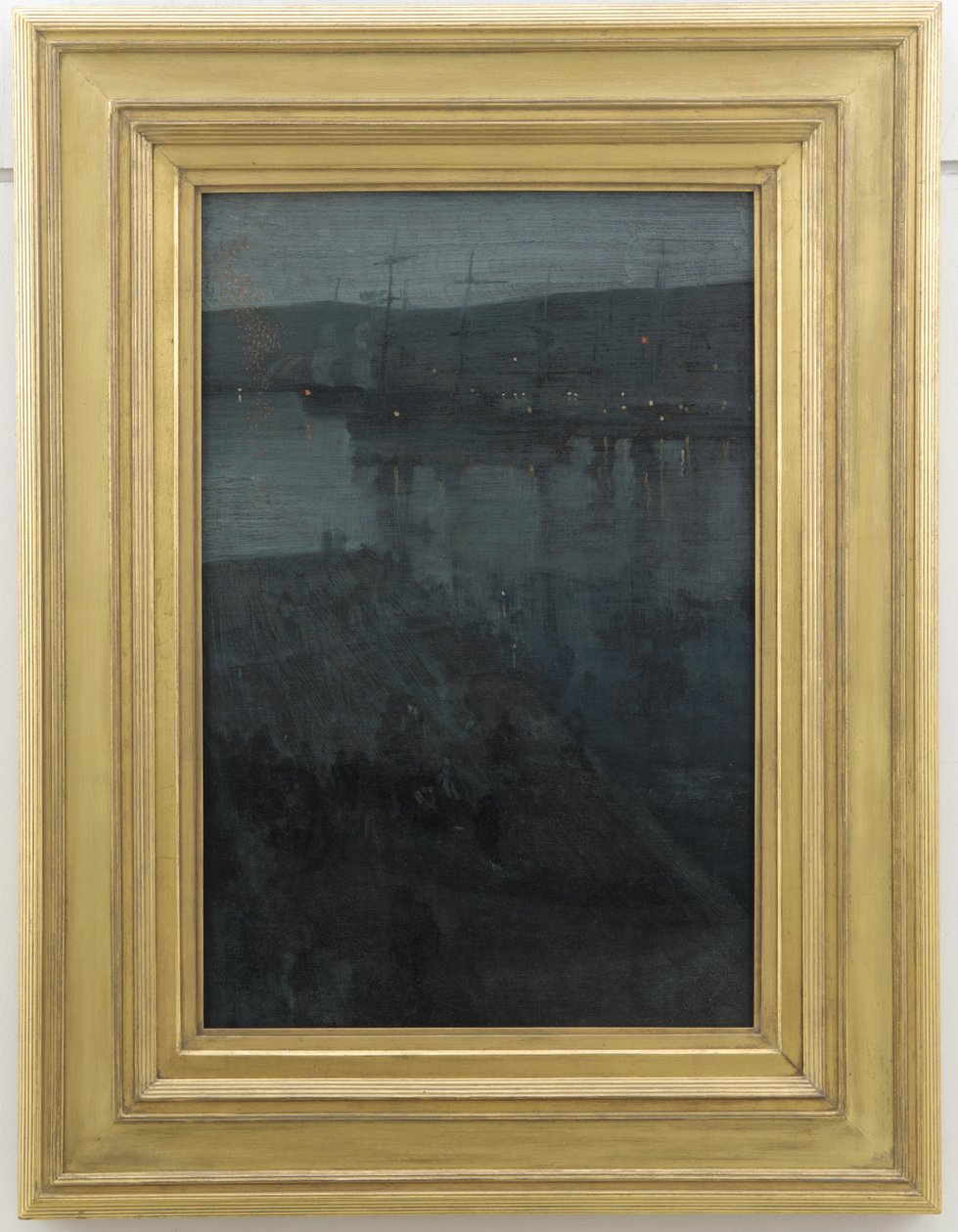 Nocturno en azul y oro: Valparaíso, c.1874 de James Abbott McNeill Whistler