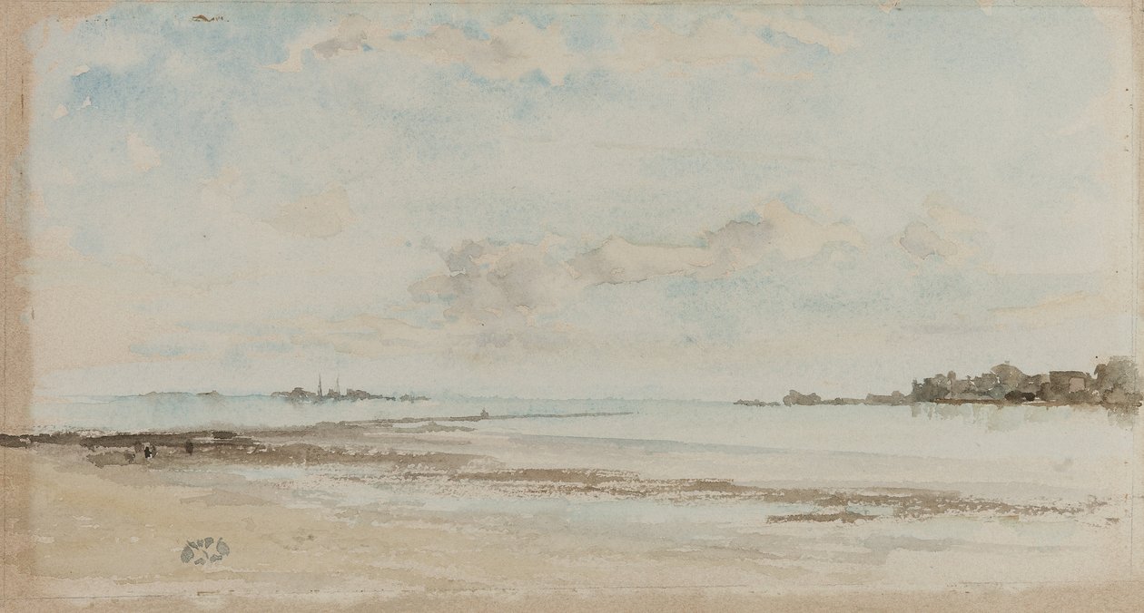 Nota en azul y ópalo: Jersey, 1881 de James Abbott McNeill Whistler