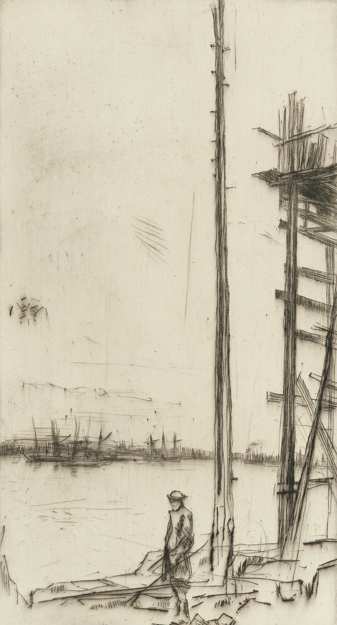 Astillero, 1875 de James Abbott McNeill Whistler