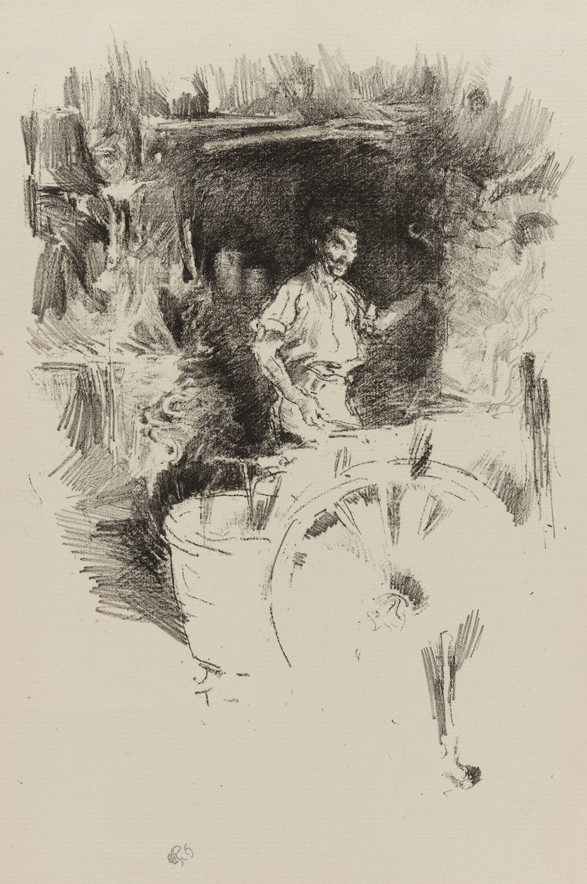 El Herrero, 1895-1896 de James Abbott McNeill Whistler