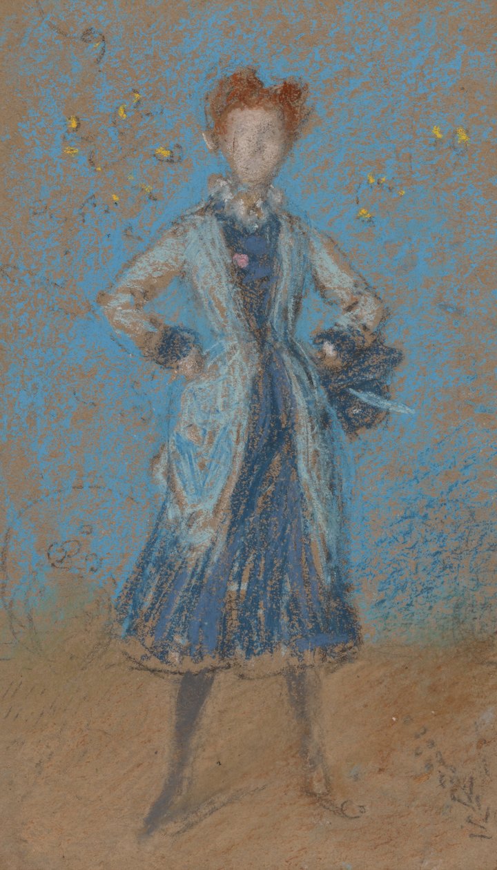 La chica azul de James Abbott McNeill Whistler